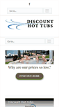 Mobile Screenshot of discounthottubs.com